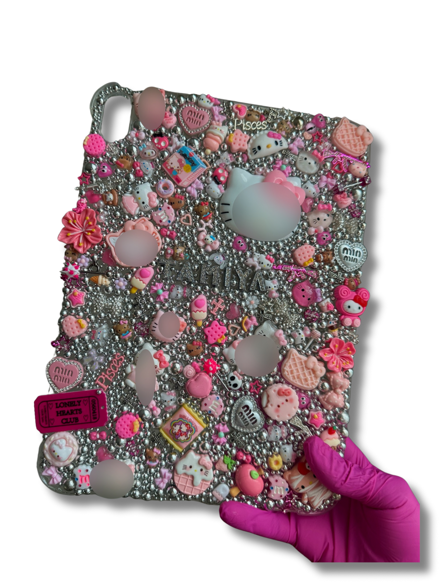 Blinged Out Junk iPad Case
